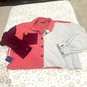 NWT Simply Southern Button down Shirt Size Medium